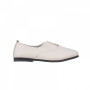 AMP5012 Tracce Leather Lace Up Flat Ballerinas