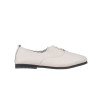 AMP5012 Tracce Leather Lace Up Flat Ballerinas