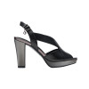 EHH2029 Cross Strap Design Peep-Toe Platform Sandals