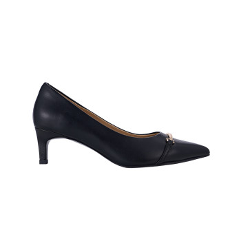EHH2038 - Buckle Pointed Toe Kitten Heel