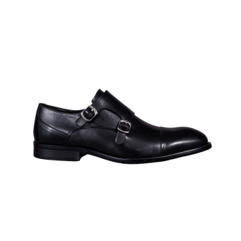 JB2017 Leather Monk Shoes