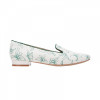 QH8840 Orchid Printed Flat Shoes